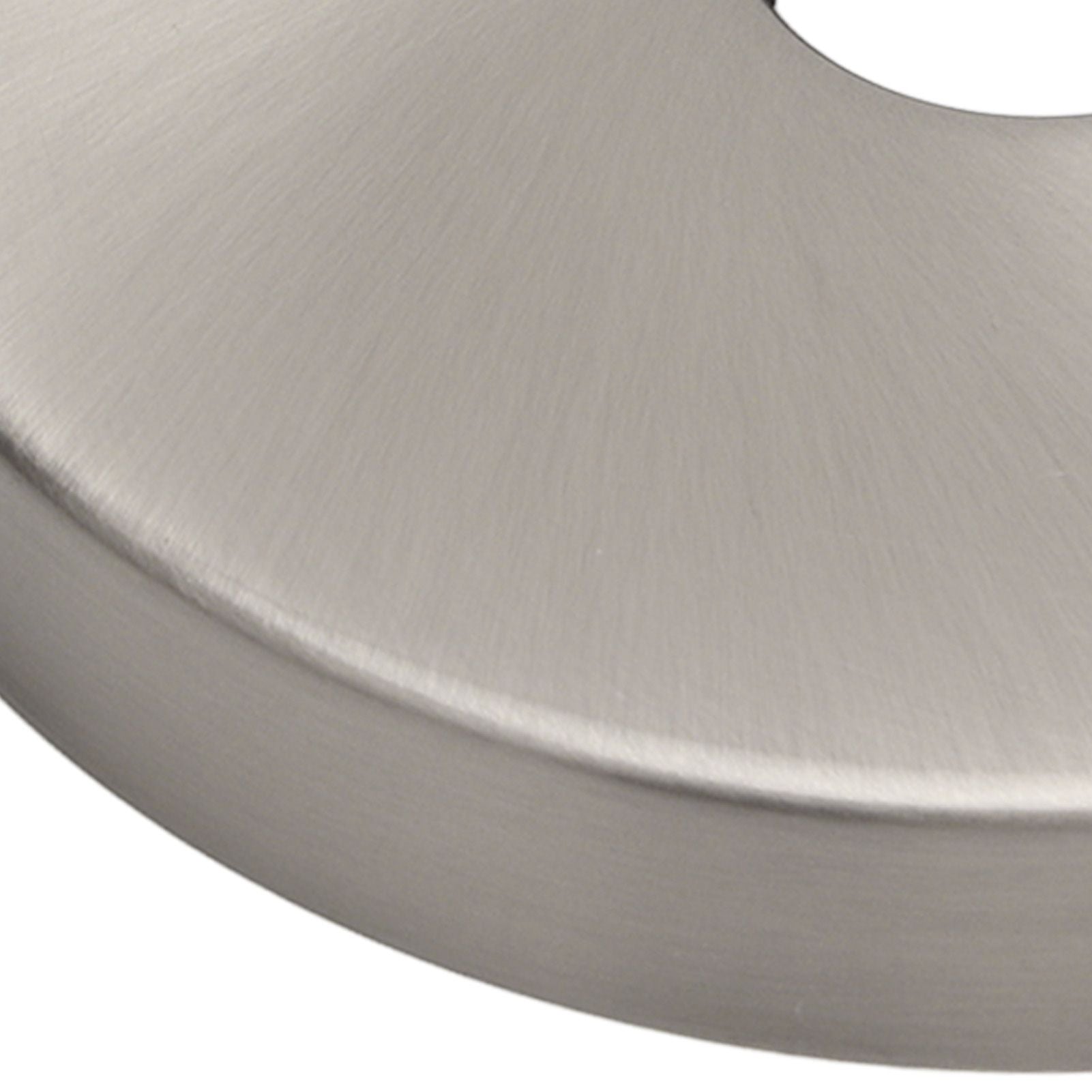 Large Shower Arm Flange 304 Stainless Steel Shower Arm Escutcheon Plate for G1/2in Pipe Replacement Home Brushed