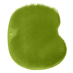 Bathroom Foot Massage Cushion TPE Foot Rub Pad Wall Mountable Foot Massager Mats with Suction Cup Green