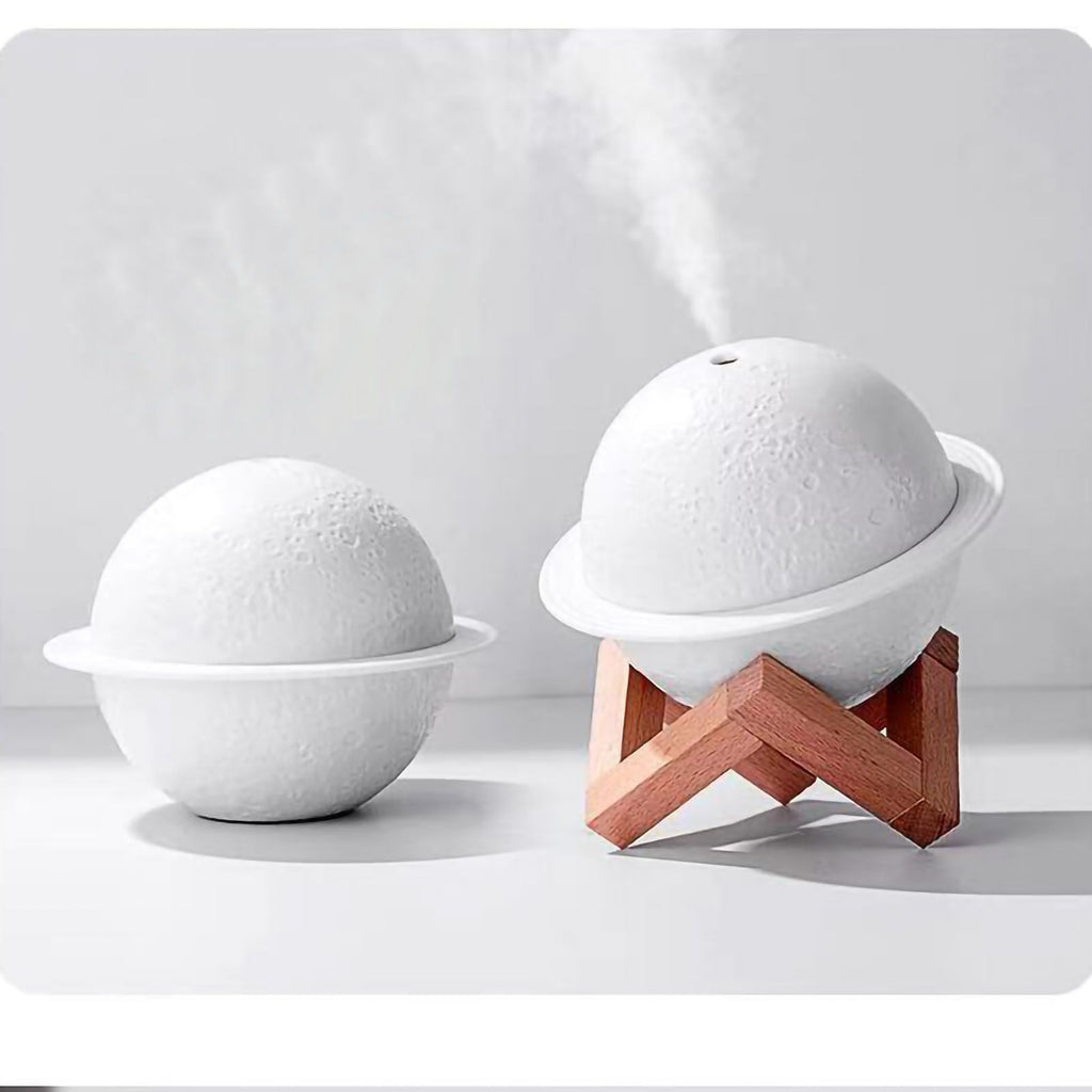 Humidifier 3 Colour Mode Large Capacity Mist Vaporizer Sprayer Home Decoration for Office White