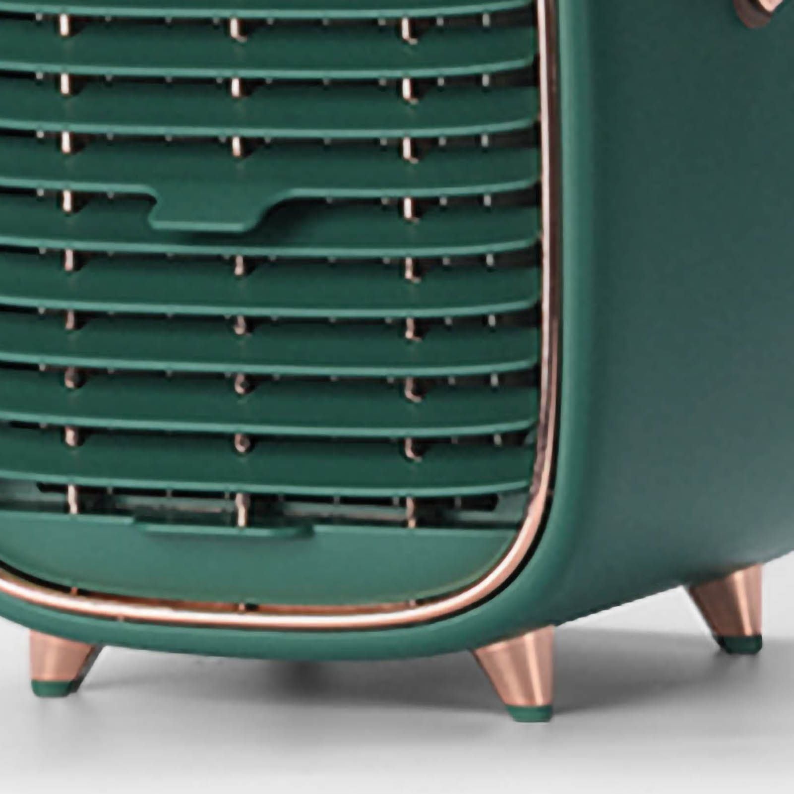 Air Conditioner Cooling Fan Silent USB Evaporative Cooler with Portable Carrying Strap for Home Office Car Green