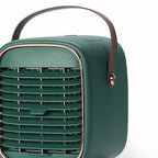 Air Conditioner Cooling Fan Silent USB Evaporative Cooler with Portable Carrying Strap for Home Office Car Green
