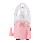 Egg Spinner Rechargeable Silicone Bottom Food Grade ABS Material Golden Egg Shakers for Home 15W 5V Pink