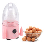 Egg Spinner Rechargeable Silicone Bottom Food Grade ABS Material Golden Egg Shakers for Home 15W 5V Pink