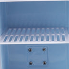 Car Fridge 4 Liters Durable ABS Cosmetic Storage Detachable Partition Portable Mini Fridge for Food Cosmetic Car Pink