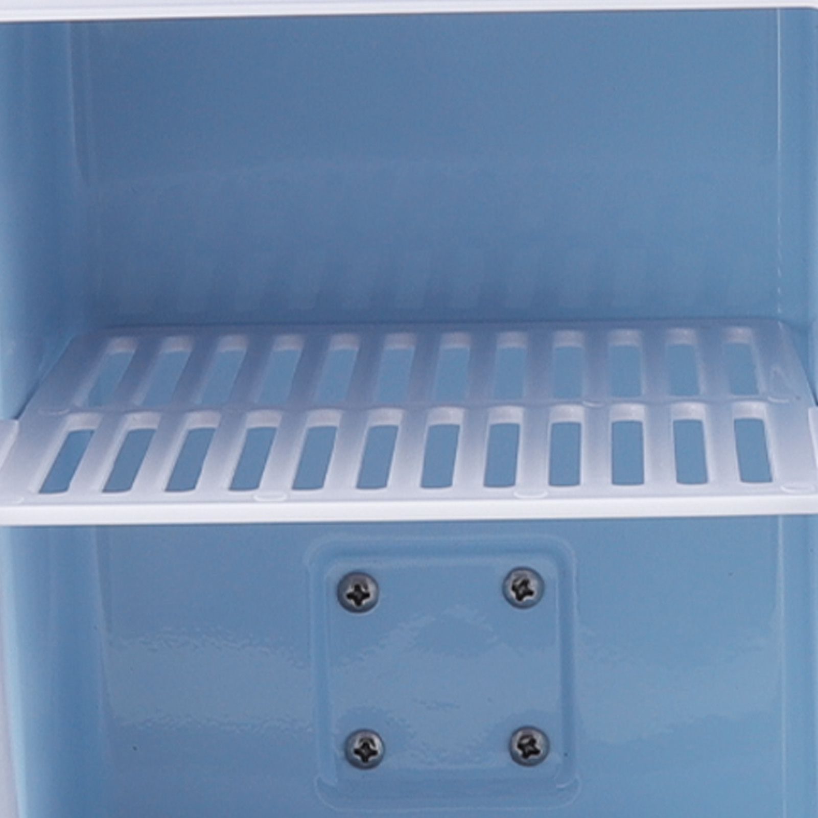 Car Fridge 4 Liters Durable ABS Cosmetic Storage Detachable Partition Portable Mini Fridge for Food Cosmetic Car Pink