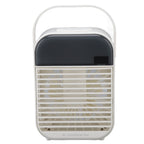 Portable Air Conditioner Fan 3 Wind Speed Efficient Misting Low Noise USB Air Conditioner Cooling Fan with Night Light White