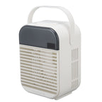 Portable Air Conditioner Fan 3 Wind Speed Efficient Misting Low Noise USB Air Conditioner Cooling Fan with Night Light White