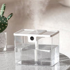 T15 USB Portable Humidifier Home Desktop Moisturizing Atomizer 1.5L Large Capacity Humidifier White