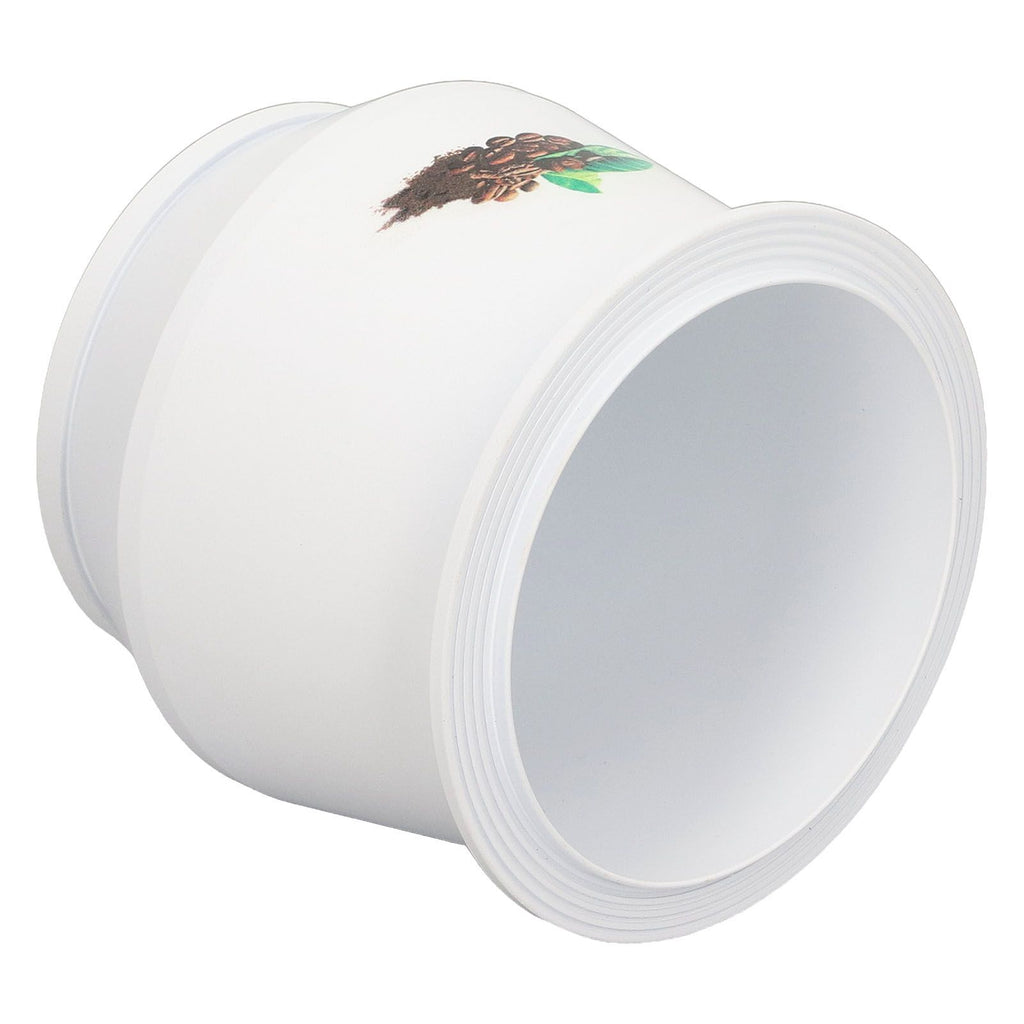 Coffee Dosing Cup Aluminum Alloy Coffee Making Machine Bean Grinder Portafilter Accessories 51mm/2.01in Opening 110ml