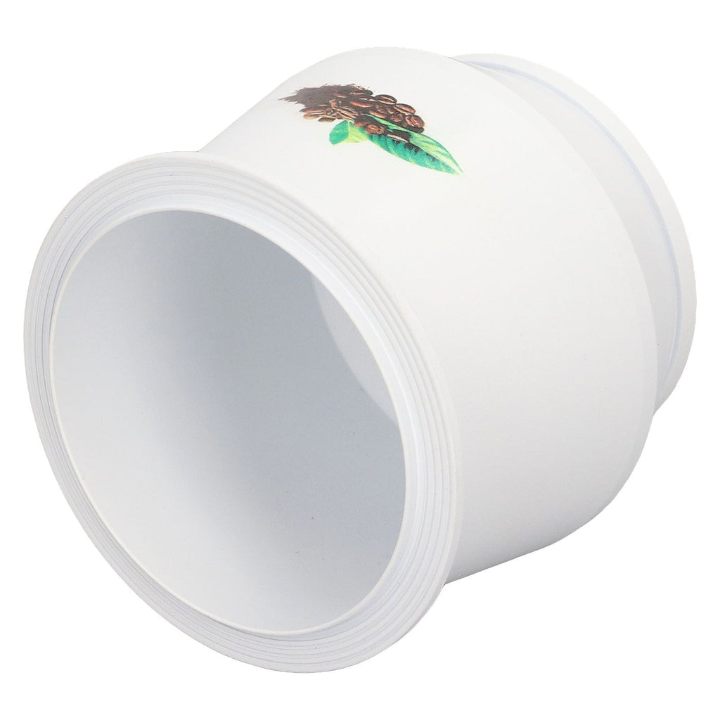 Coffee Dosing Cup Aluminum Alloy Coffee Making Machine Bean Grinder Portafilter Accessories 51mm/2.01in Opening 110ml