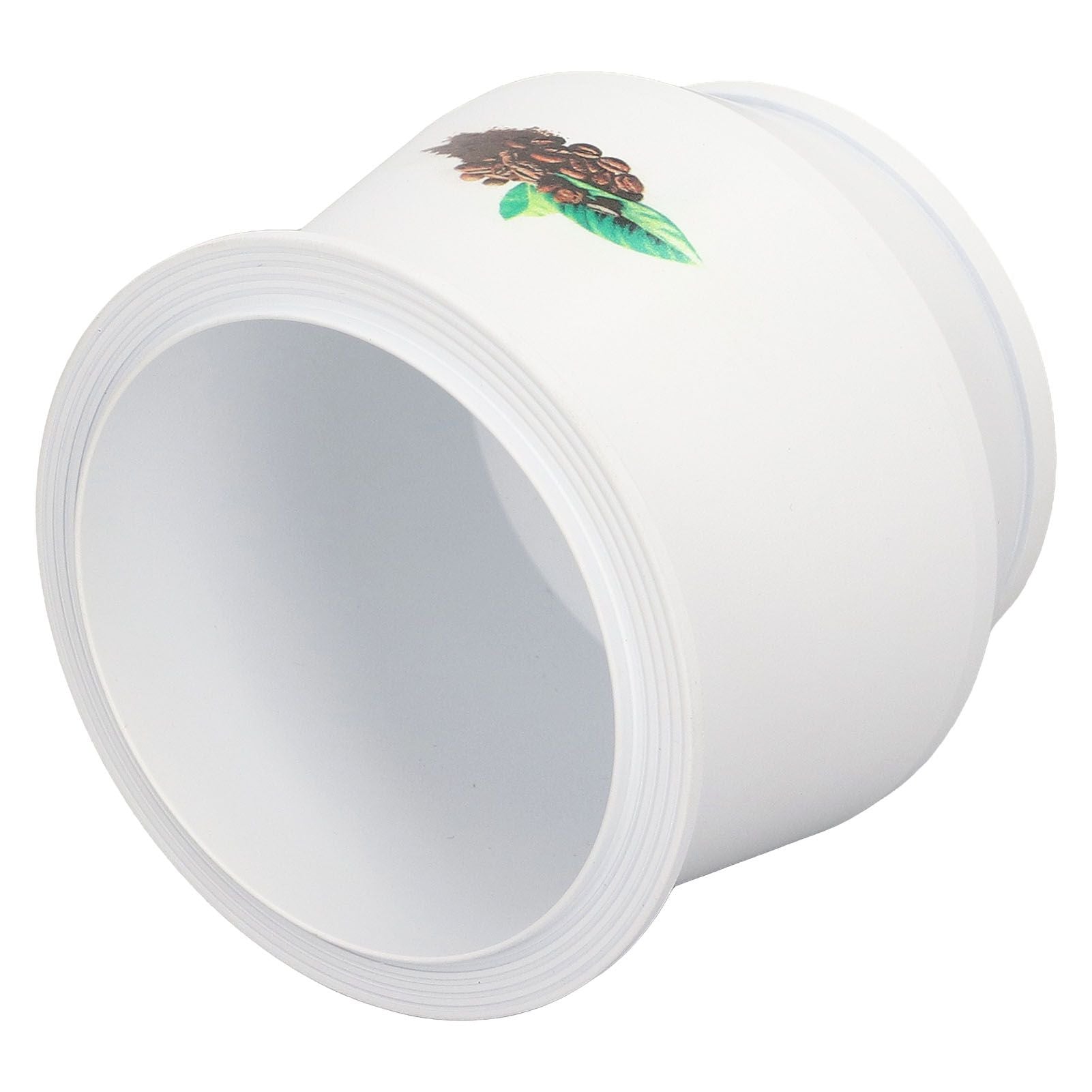 Coffee Dosing Cup Aluminum Alloy Coffee Making Machine Bean Grinder Portafilter Accessories 51mm/2.01in Opening 110ml