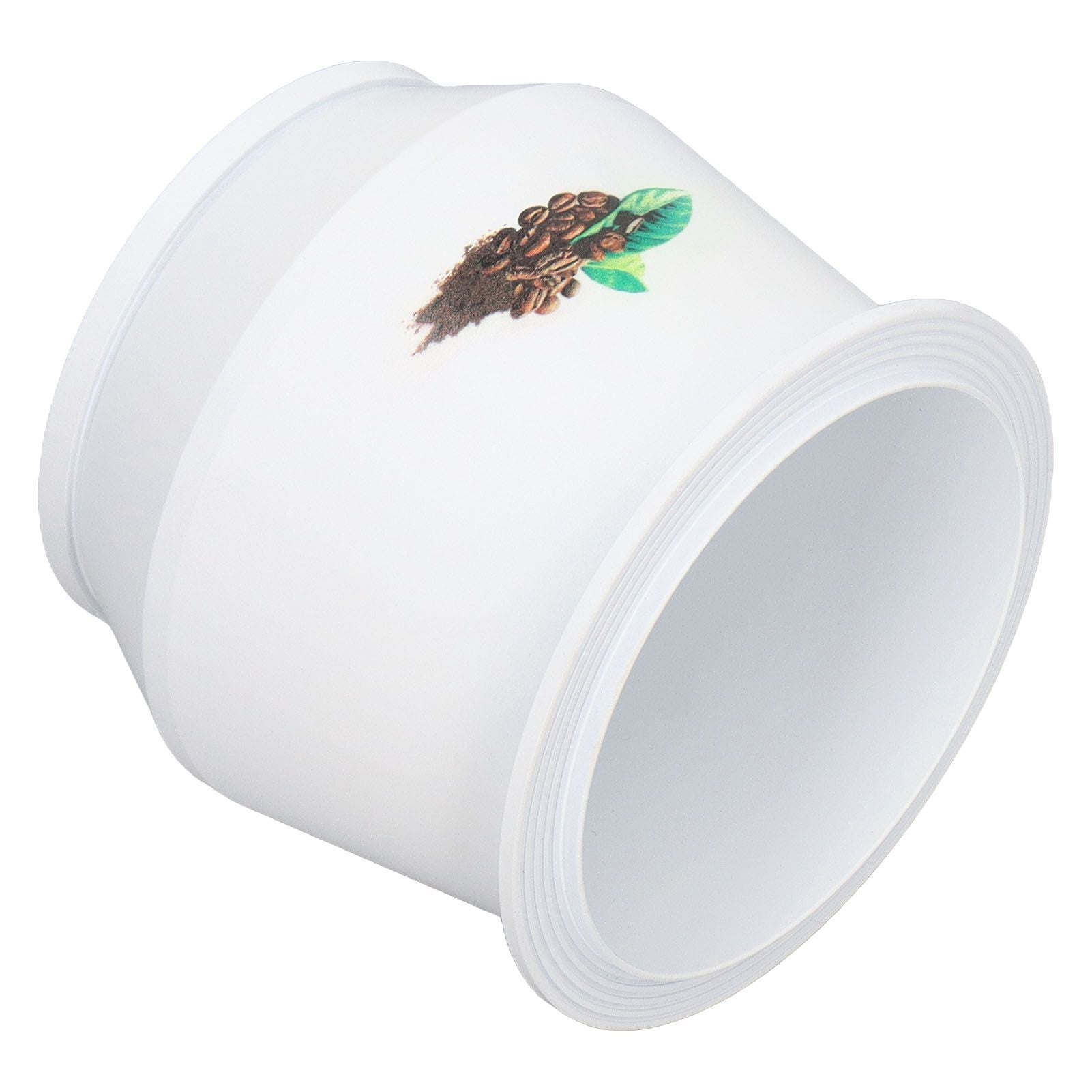 Coffee Dosing Cup Aluminum Alloy Coffee Making Machine Bean Grinder Portafilter Accessories 51mm/2.01in Opening 110ml