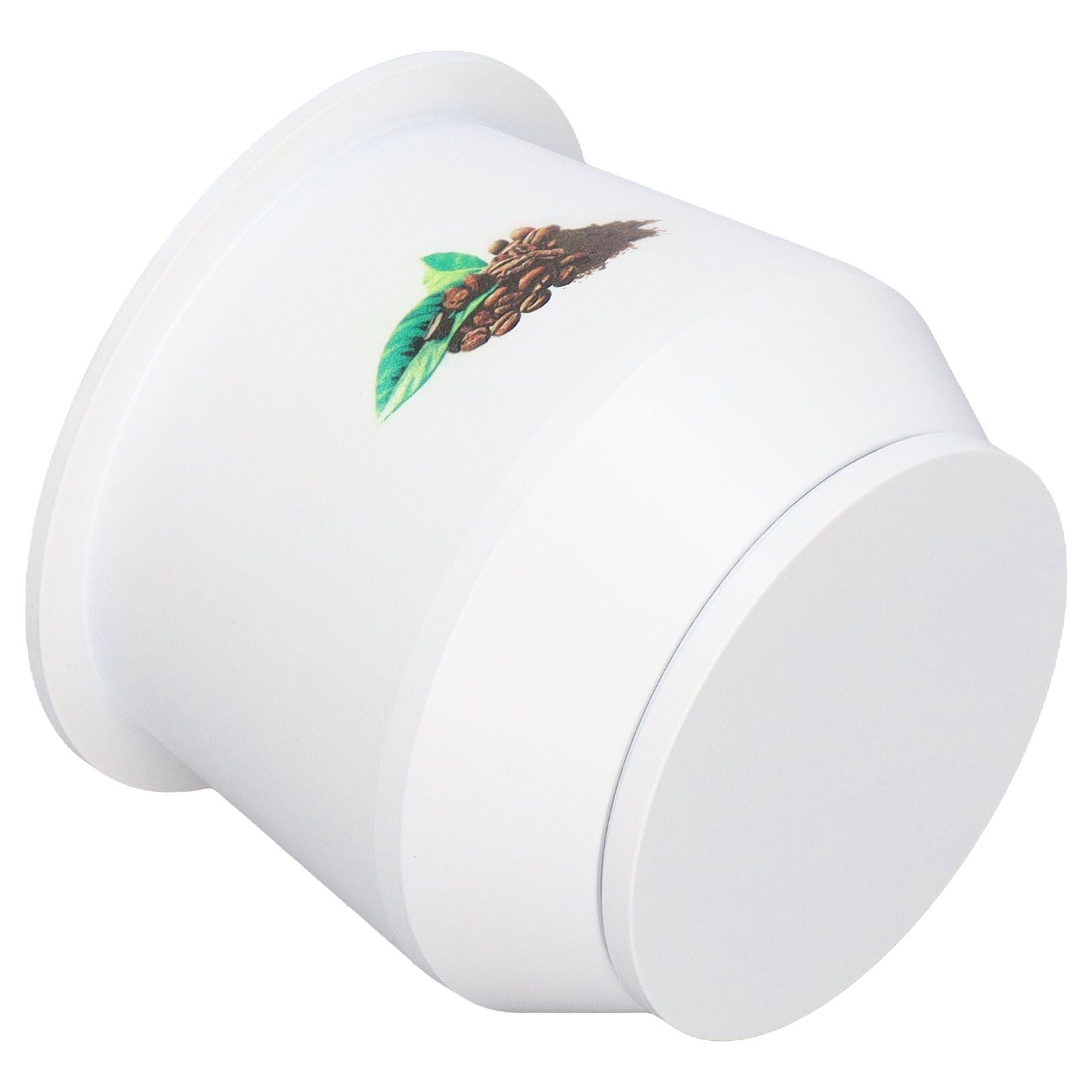 Coffee Dosing Cup Aluminum Alloy Coffee Making Machine Bean Grinder Portafilter Accessories 58mm/2.28in Opening 140ml