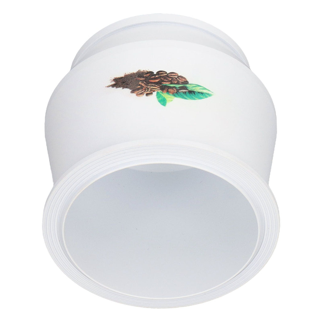Coffee Dosing Cup Aluminum Alloy Coffee Making Machine Bean Grinder Portafilter Accessories 58mm/2.28in Opening 140ml