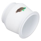 Coffee Dosing Cup Aluminum Alloy Coffee Making Machine Bean Grinder Portafilter Accessories 58mm/2.28in Opening 140ml