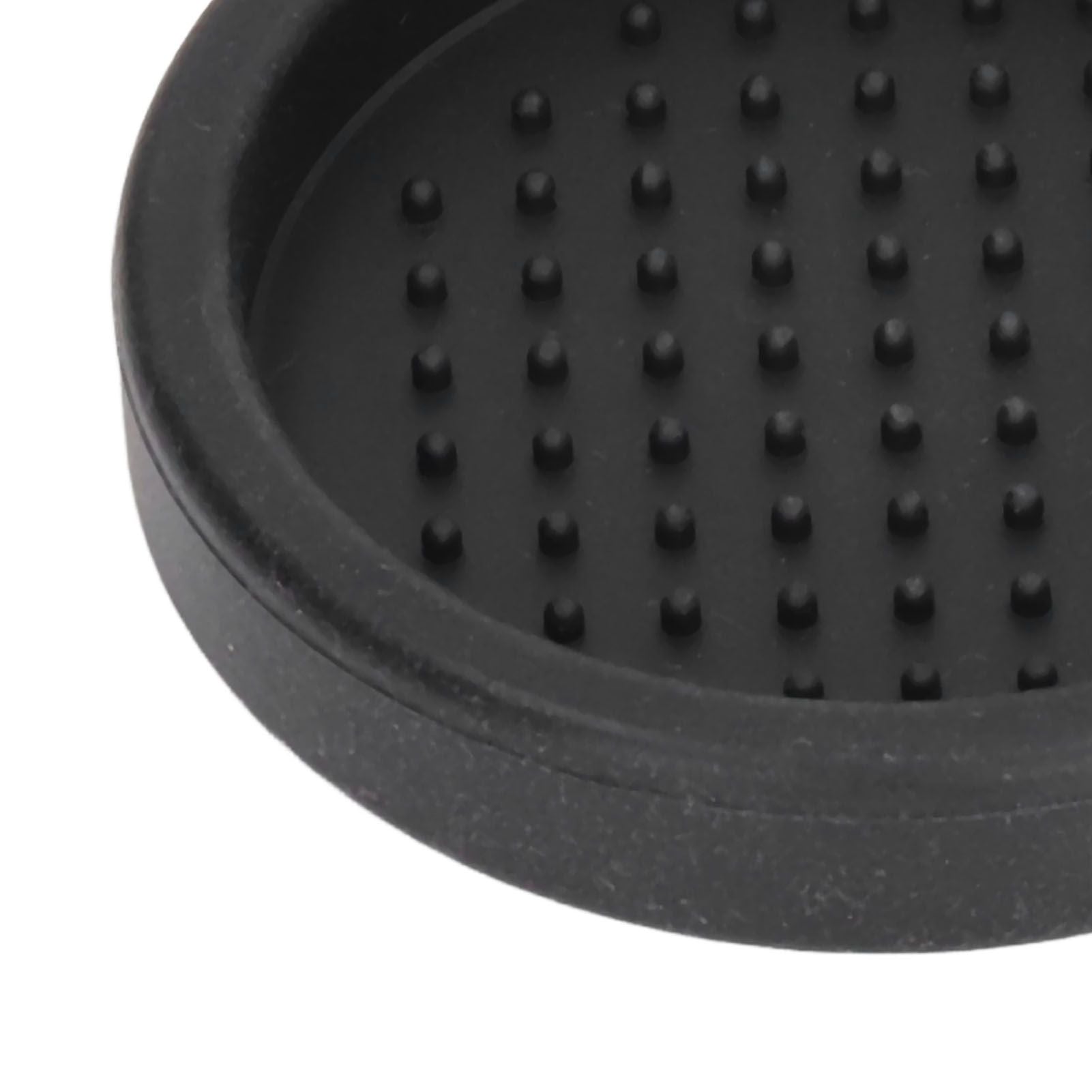 Round Coffee Tamper Mat Silicone Coffee Tampering Pad Anti Slip Coffee Powder Accessories for Home