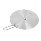 Heat Diffuser Stainless Steel Induction Cooker Diffuser Plate with Handle for Kitchen 19.5cm/7.68in