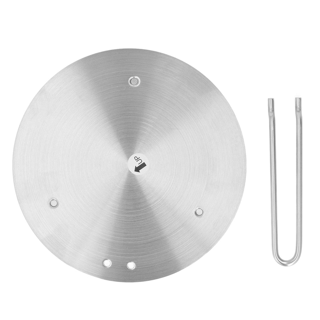 Heat Diffuser Stainless Steel Induction Cooker Diffuser Plate with Handle for Kitchen 19.5cm/7.68in