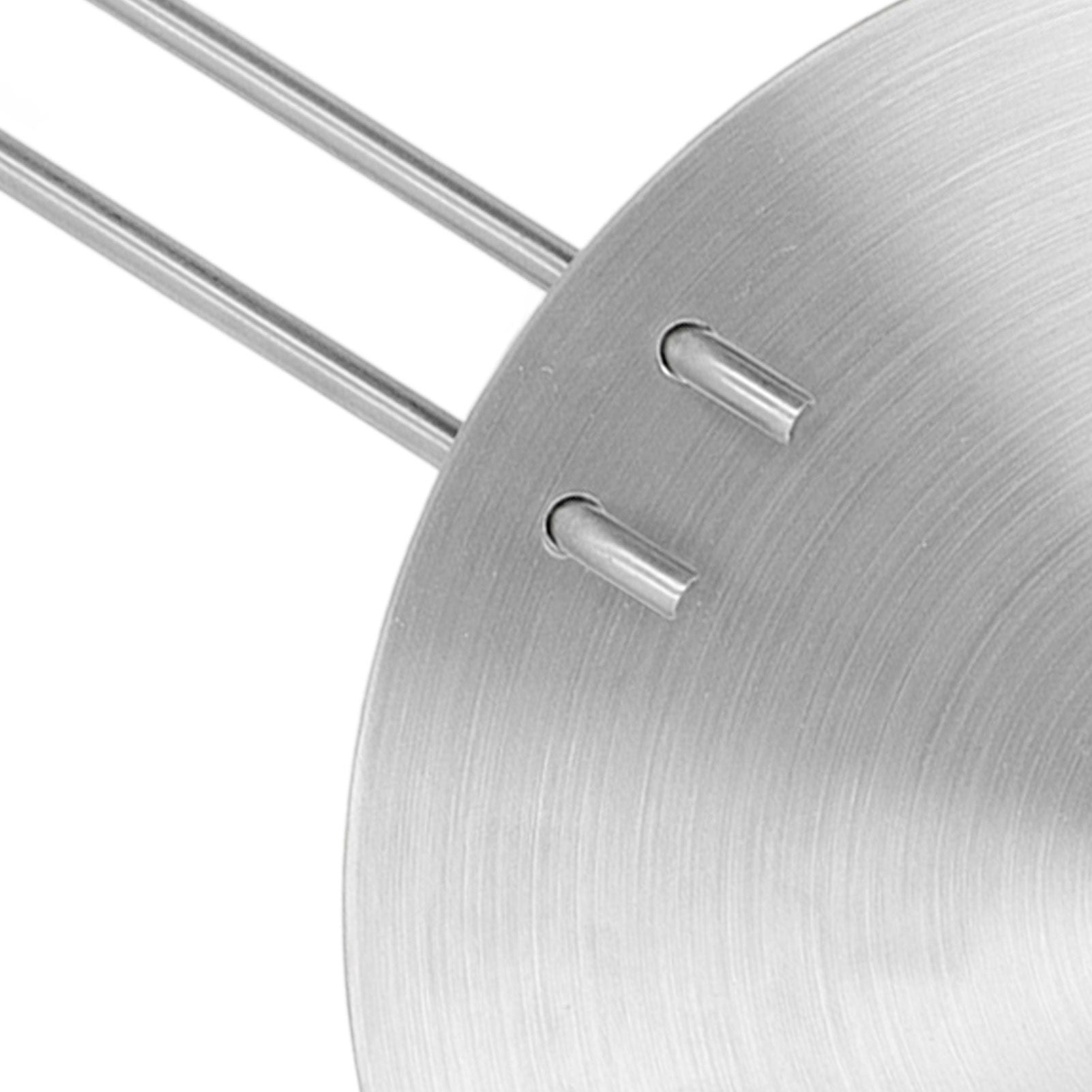 Heat Diffuser Stainless Steel Induction Cooker Diffuser Plate with Handle for Kitchen 19.5cm/7.68in