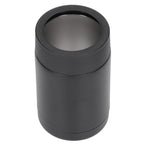 Vacuum Double Wall Stainless Steel Can Insulation and Cold Storage Tank with Bottle Opener Black