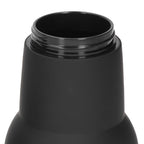 Vacuum Double Wall Stainless Steel Can Insulation and Cold Storage Tank with Bottle Opener Black