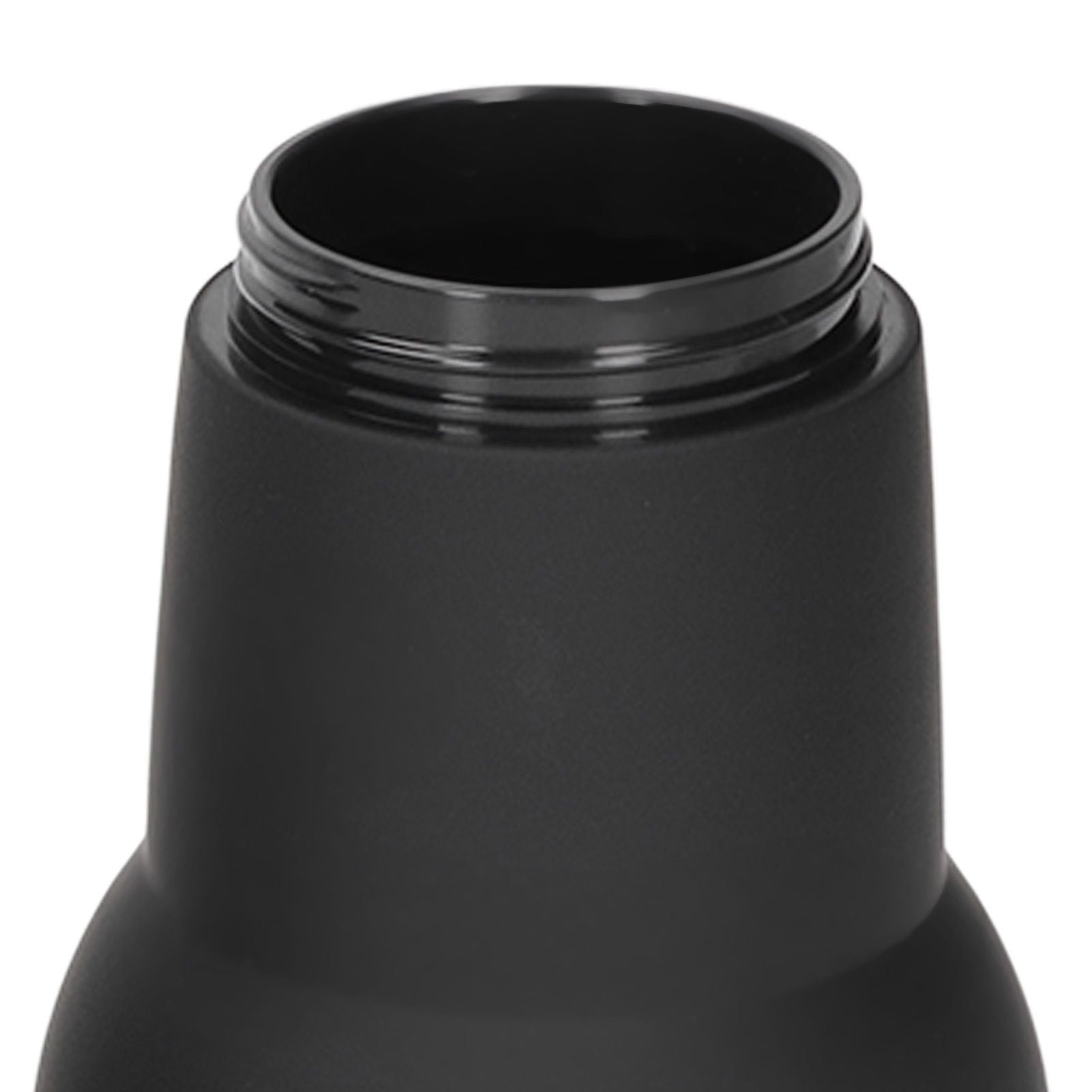 Vacuum Double Wall Stainless Steel Can Insulation and Cold Storage Tank with Bottle Opener Black