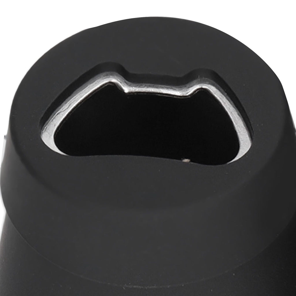 Vacuum Double Wall Stainless Steel Can Insulation and Cold Storage Tank with Bottle Opener Black