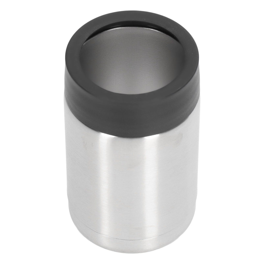Vacuum Double Wall Stainless Steel Can Insulation and Cold Storage Tank with Bottle Opener Steel Color