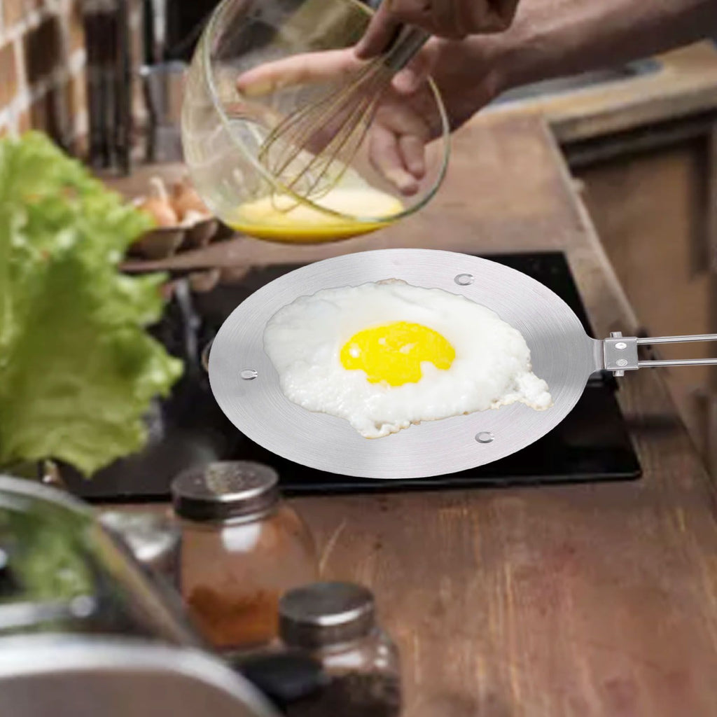 Heat Diffuser Plate Stainless Steel Induction Plate Kitchen Cooking Diffuser for Electric Induction Cooker 19.5cm / 7.7in