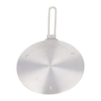Heat Diffuser Plate Stainless Steel Induction Plate Kitchen Cooking Diffuser for Electric Induction Cooker 23.5cm / 9.3in