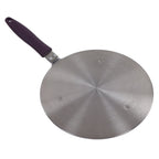 Induction Adapter Plate Stainless Steel Heat Diffuser with Purple Handle Kitchen Accessories for Iron Pot Ceramic Pot 19.5cm/7.68in