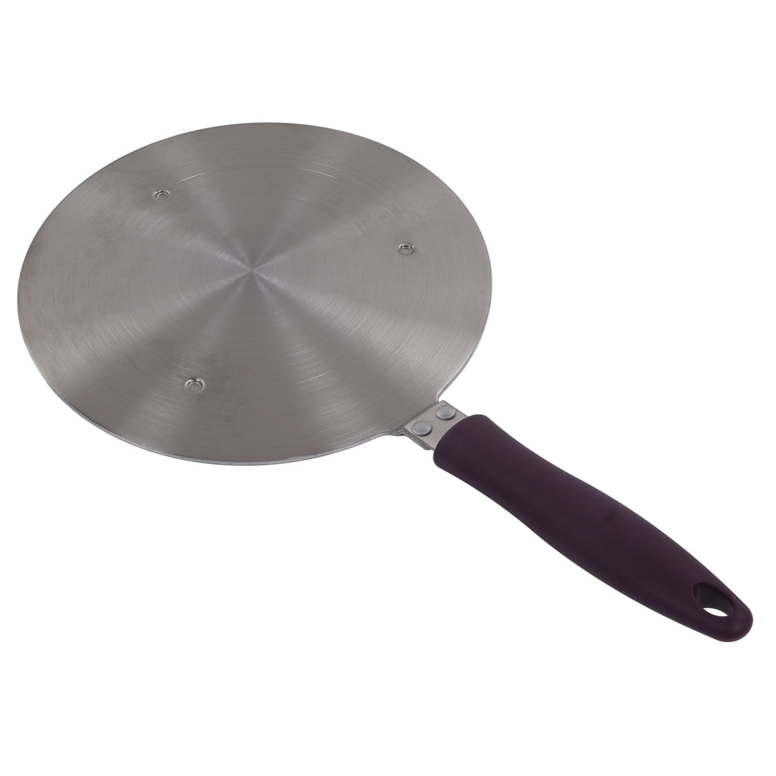 Induction Adapter Plate Stainless Steel Heat Diffuser with Purple Handle Kitchen Accessories for Iron Pot Ceramic Pot 21.5cm/8.46in