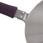 Induction Adapter Plate Stainless Steel Heat Diffuser with Purple Handle Kitchen Accessories for Iron Pot Ceramic Pot 21.5cm/8.46in