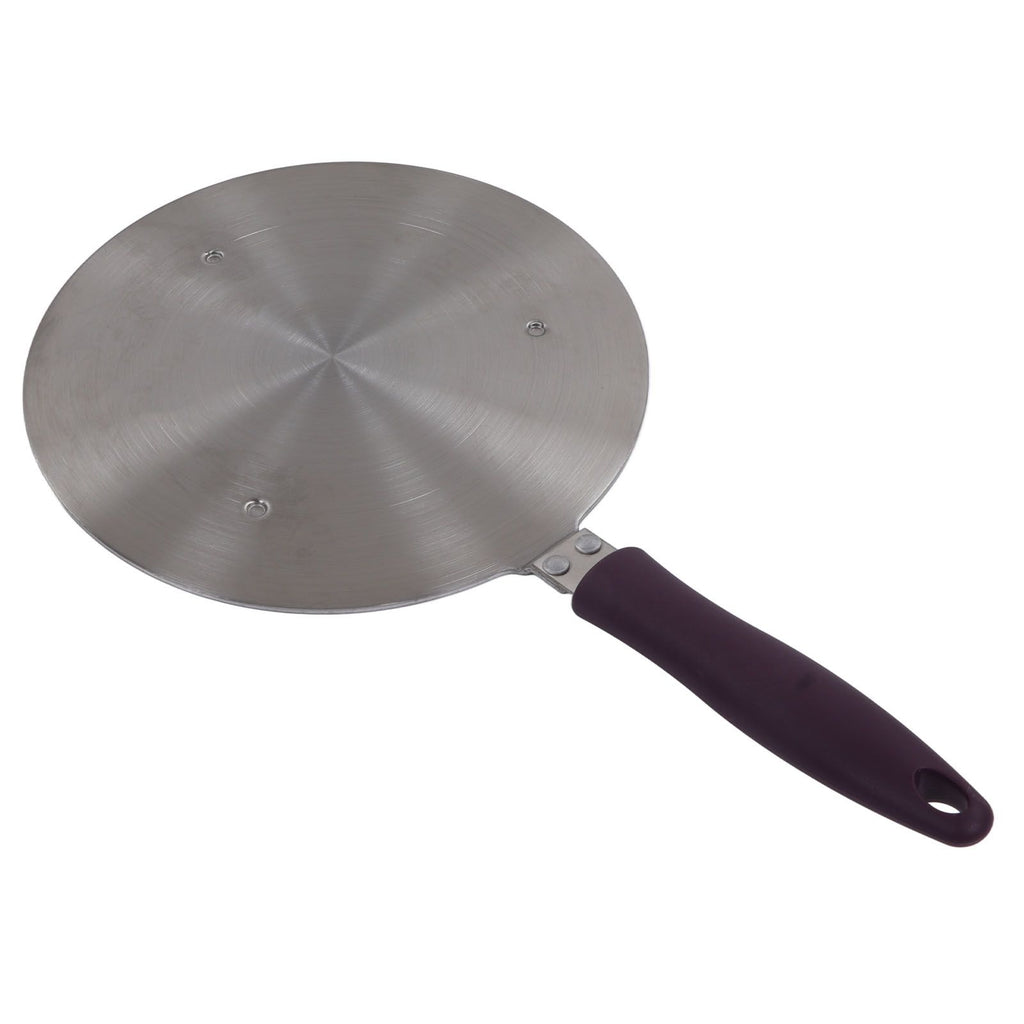 Induction Adapter Plate Stainless Steel Heat Diffuser with Purple Handle Kitchen Accessories for Iron Pot Ceramic Pot 23.5cm/9.25in