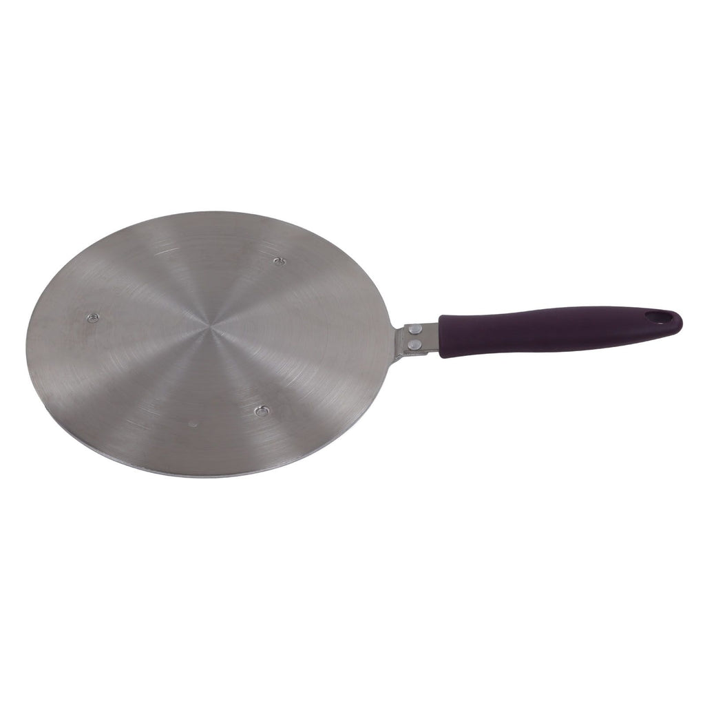 Induction Adapter Plate Stainless Steel Heat Diffuser with Purple Handle Kitchen Accessories for Iron Pot Ceramic Pot 23.5cm/9.25in