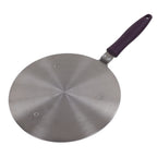 Induction Adapter Plate Stainless Steel Heat Diffuser with Purple Handle Kitchen Accessories for Iron Pot Ceramic Pot 23.5cm/9.25in