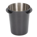 58mm Coffee Dosing Cup Universal Stainless Steel Coffee Machine Handle Dosing Cup Coffee Powder Feeder Black