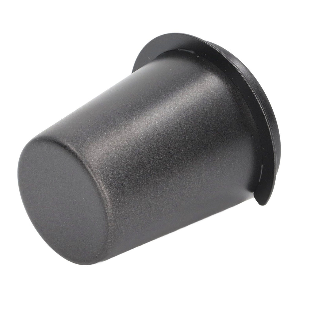 58mm Coffee Dosing Cup Universal Stainless Steel Coffee Machine Handle Dosing Cup Coffee Powder Feeder Black