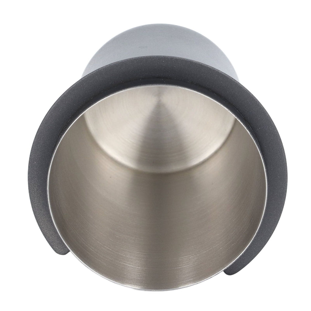 58mm Coffee Dosing Cup Universal Stainless Steel Coffee Machine Handle Dosing Cup Coffee Powder Feeder Black