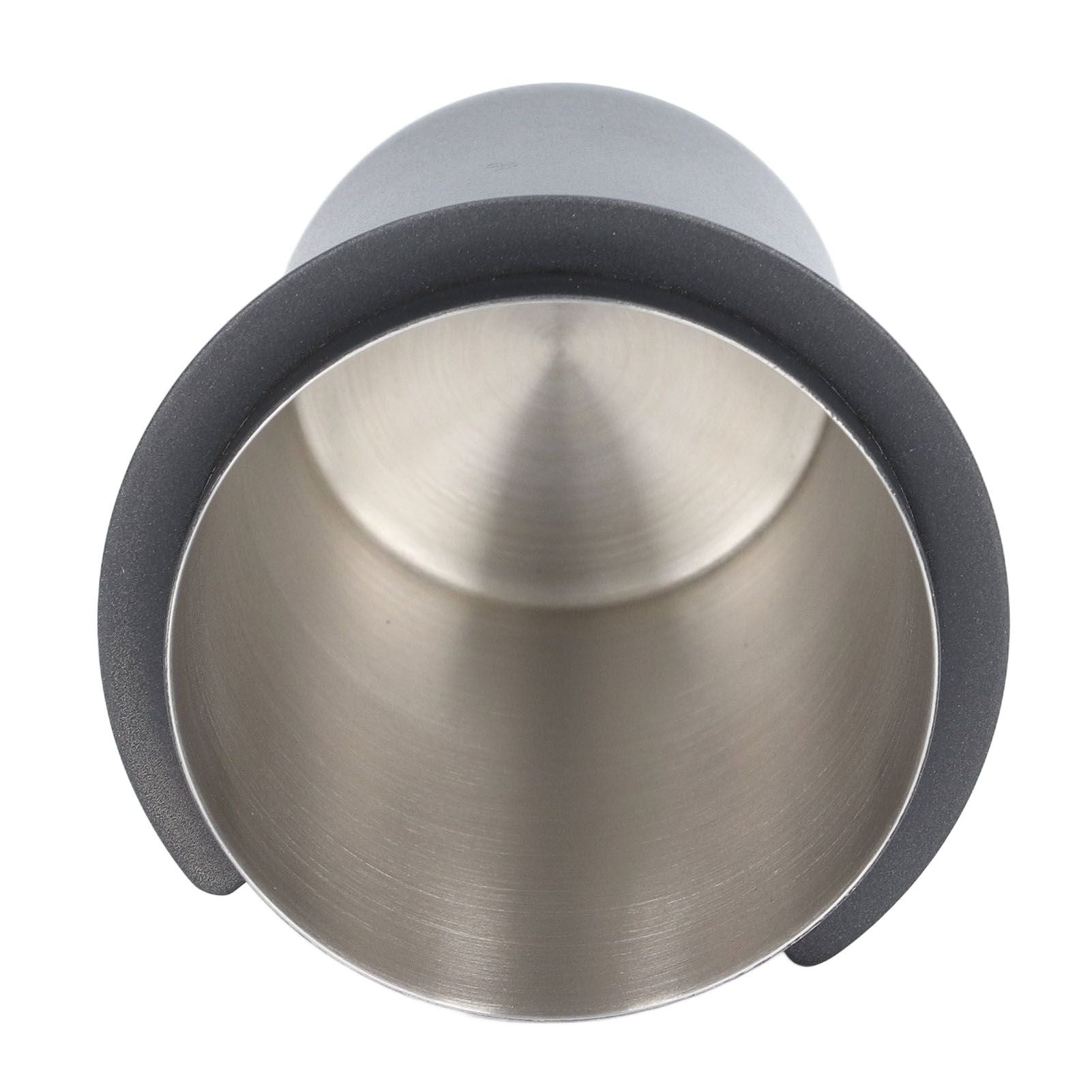 58mm Coffee Dosing Cup Universal Stainless Steel Coffee Machine Handle Dosing Cup Coffee Powder Feeder Black