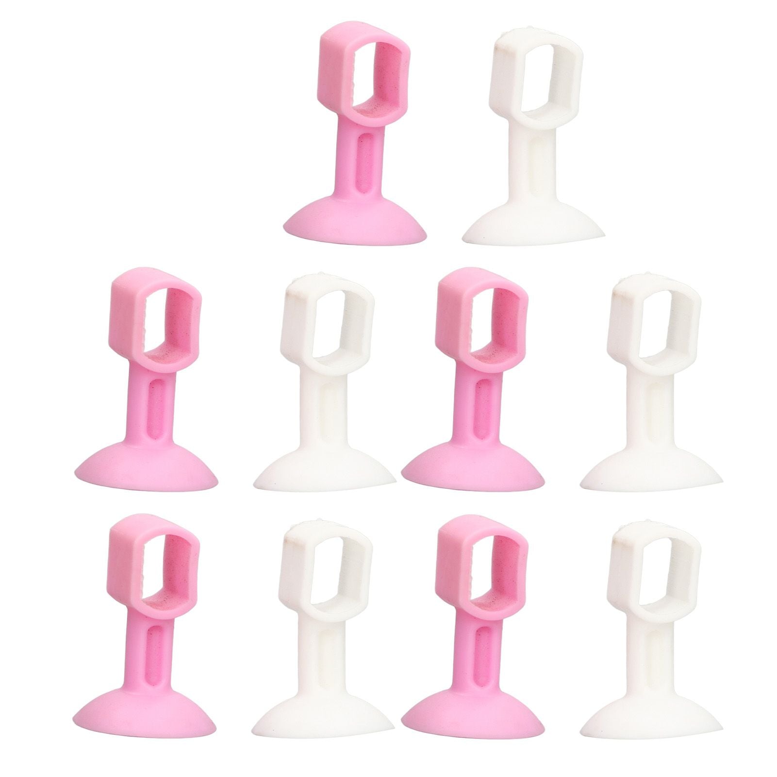10 PCS Washer Door Holder Pink White Rubber Keep Dry Washing Machine Door Bracket for Dry Properly Prevent Odor