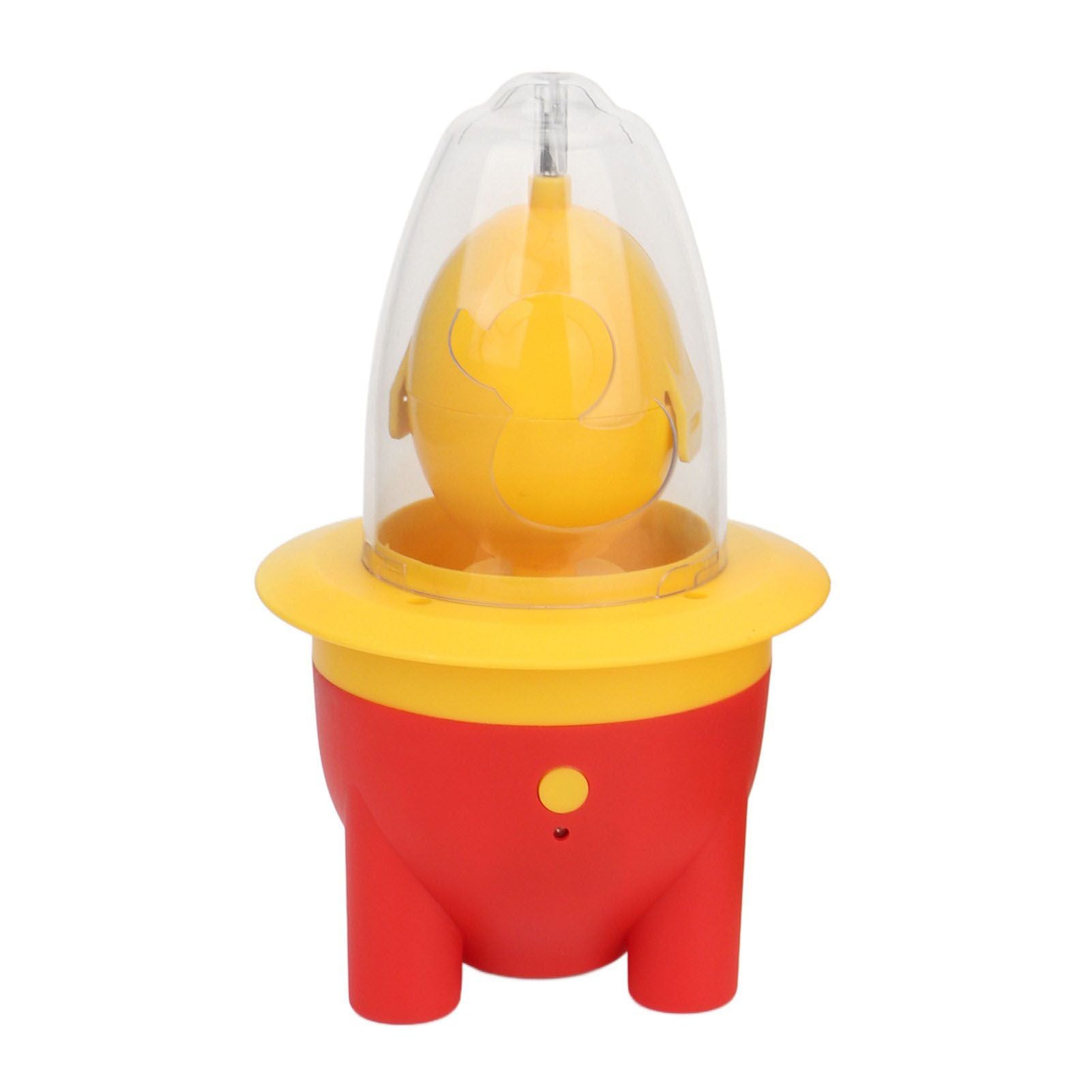 Egg Scrambler Shaker Lovely Electric Mini Portable USB Charging Golden Egg Maker for Kitchen Red