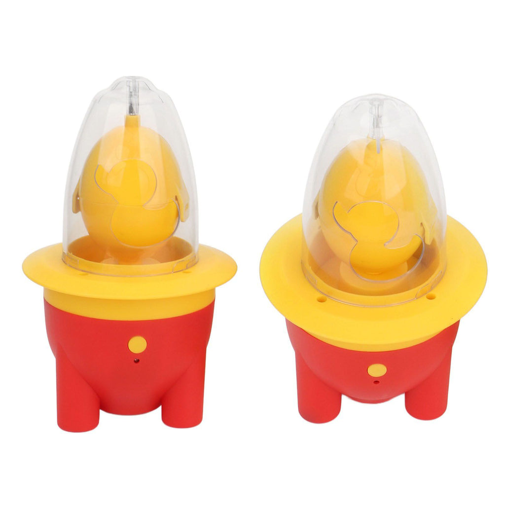 Egg Scrambler Shaker Lovely Electric Mini Portable USB Charging Golden Egg Maker for Kitchen Red
