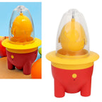 Egg Scrambler Shaker Lovely Electric Mini Portable USB Charging Golden Egg Maker for Kitchen Red