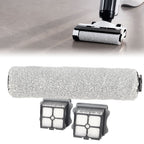 Vacuum Cleaner Main Brush and Filter Set Environmentally Friendly Vacuum Cleaner Replacement Accessories for TINECO S3 F3