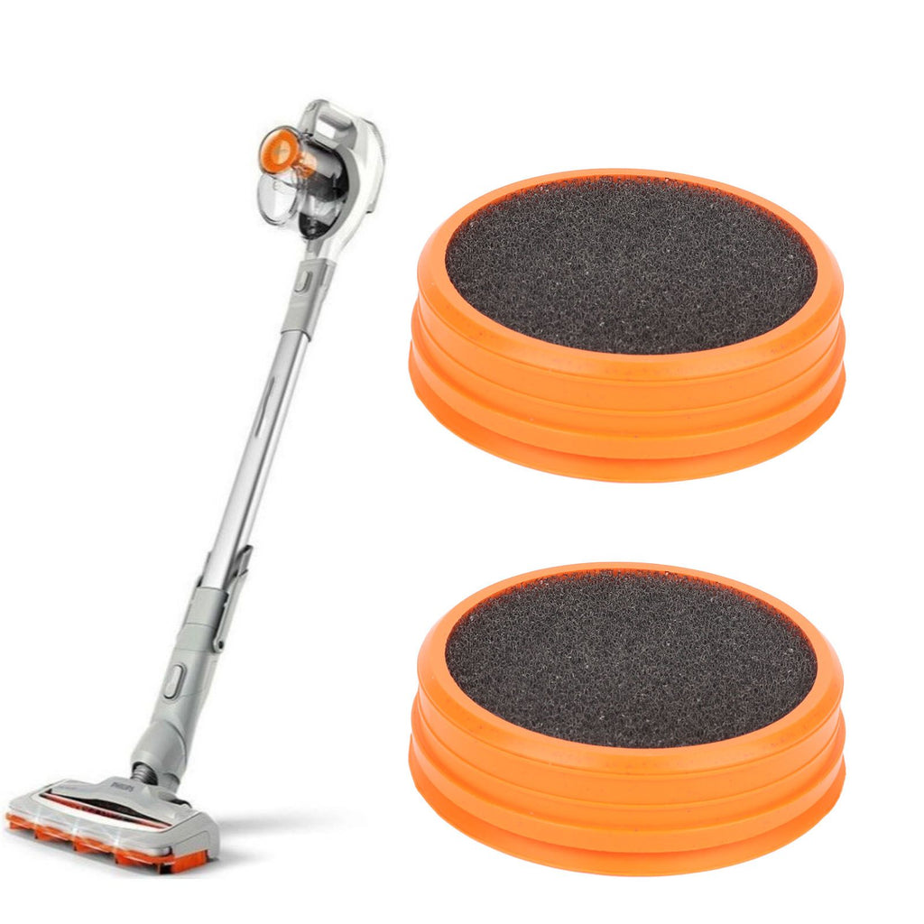 2PCS Vacuum Cleaner Filter Replacement Filters for PHILIPS FC8009 FC8081 FC6723 FC6725 FC6727 FC6728