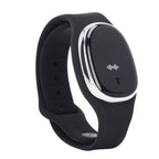 Outdoor Sports Mosquito Repellent Bracelet Ultrasonic Mosquito Repellent Wristband USB Rechargeable for Pregnant Women Children Black