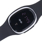 Outdoor Sports Mosquito Repellent Bracelet Ultrasonic Mosquito Repellent Wristband USB Rechargeable for Pregnant Women Children Black