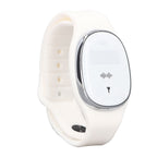 Outdoor Sports Mosquito Repellent Bracelet Ultrasonic Mosquito Repellent Wristband USB Rechargeable for Pregnant Women Children White