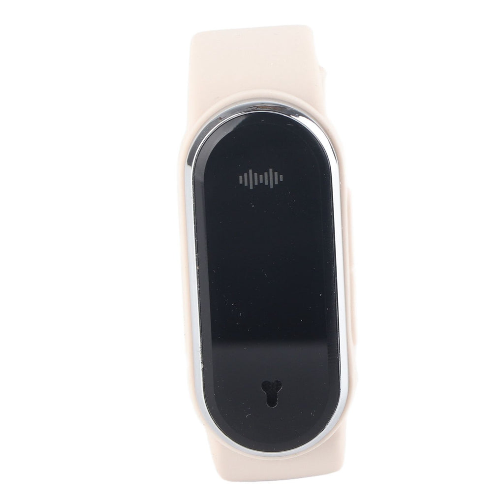 Mosquito Repellent Bracelet 5V 1A 90mah USB Rechargeable Step Counting Temperature Ultrasonic Wristband White
